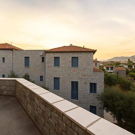 Mani Stone Built Home A Breath Away To The Sea Stoupa Exterior photo